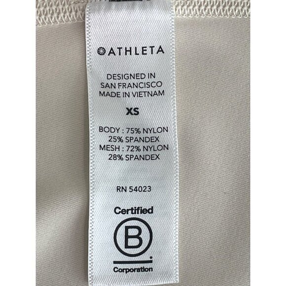 ATHLETA Intensity Athletic Tank Top Nude XS Like New - Picture 4 of 4